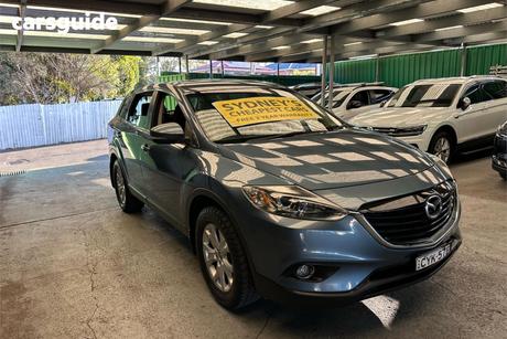 Blue 2015 Mazda CX-9 Wagon Classic (Fwd)