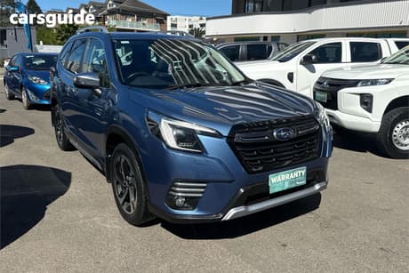 Blue 2023 Subaru Forester Wagon Hybrid S (Awd)