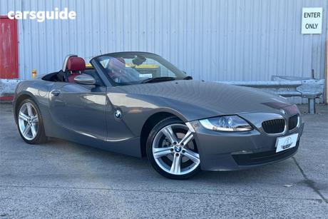Grey 2007 BMW Z4 Roadster 2.5Si