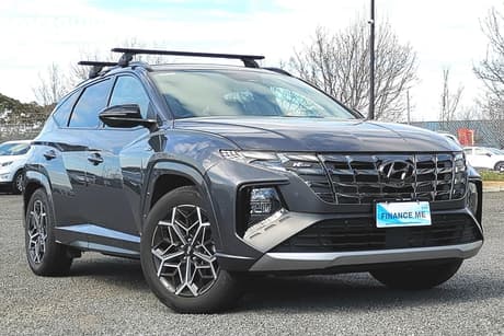 Grey 2022 Hyundai Tucson Wagon Elite N Line (Awd)