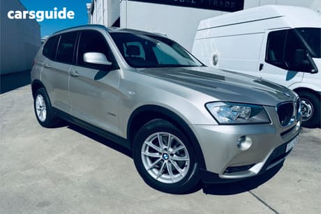 Silver 2012 BMW X3 Wagon Xdrive 28I