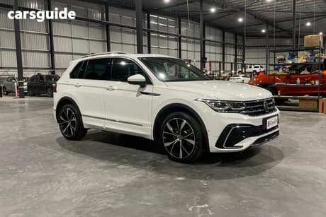 White 2021 Volkswagen Tiguan Wagon 162 Tsi R-Line