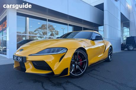 Yellow 2019 Toyota Supra Coupe Gts