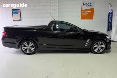 Black 2013 Holden UTE Utility Sv6