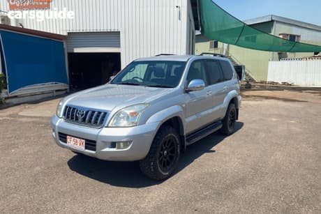 Silver 2008 Toyota Landcruiser Prado Wagon Gxl (4X4)