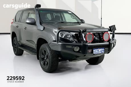 Grey 2017 Toyota Landcruiser Prado Wagon Gxl (4X4)