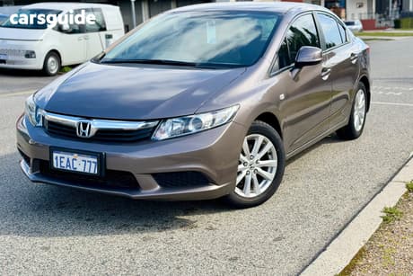 Brown 2012 Honda Civic Sedan Vti-L
