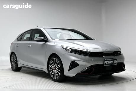 Silver 2021 Kia Cerato Hatchback Gt