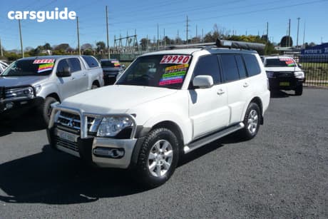 White 2020 Mitsubishi Pajero Wagon Glx (4X4) 7 Seat