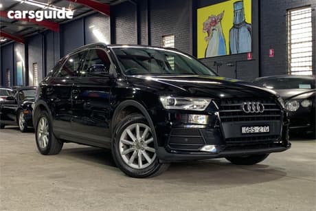 Black 2018 Audi Q3 Wagon 1.4 Tfsi (110Kw)