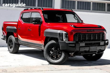 Red 2026 Kia Tasman Double Cab Pick Up X-Pro (4X4) (Std) Black Fender