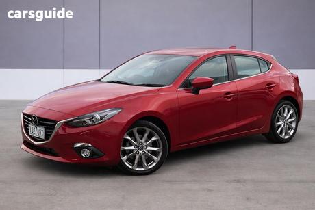 Red 2014 Mazda 3 Hatchback Xd Astina