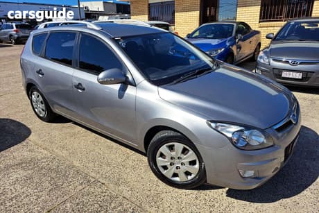 Silver 2012 Hyundai I30 Wagon Cw Sportswagon 2.0