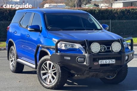 Blue 2016 Toyota Fortuner Wagon Gx