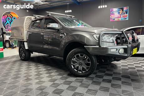 Grey 2017 Ford Ranger Super Cab Utility Xlt 3.2 (4X4)