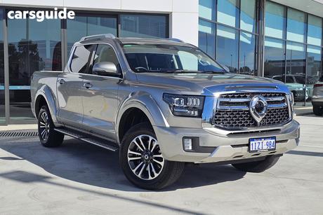 Silver 2026 GWM Cannon Alpha Dual Cab Utility Ultra (4X4)