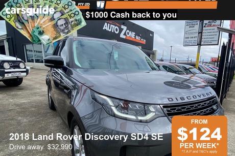Grey 2018 Land Rover Discovery Wagon Sd4 Se