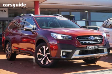 Red 2021 Subaru Outback Wagon Awd Touring