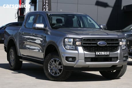 Silver 2022 Ford Ranger Double Cab Pick Up Xls 2.0 (4X4)
