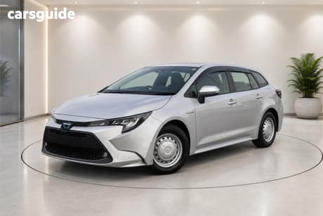 Silver 2020 Toyota Corolla SUV AWD
