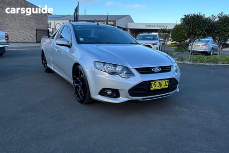 Silver 2014 Ford Falcon Ute Ute Tray XR6 R