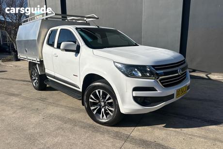 White 2018 Holden Colorado Crew Cab Chassis Ls (4X2) (5Yr)