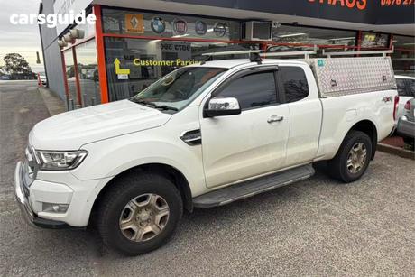 White 2018 Ford Ranger Dual Cab Utility Xlt 3.2 (4X4)