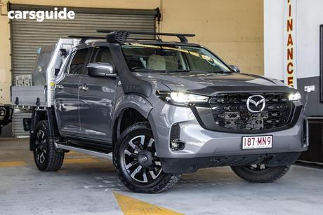 Grey 2024 Mazda BT-50 Dual Cab Chassis Xtr (4X4)