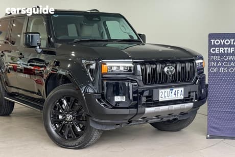 Black 2025 Toyota Landcruiser Prado Wagon Vx