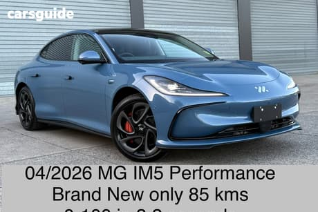 Blue 2026 MG Im5 Sedan Performance