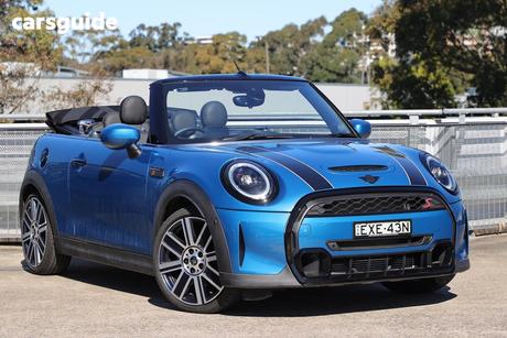 Blue 2022 Mini Convertible Convertible Cooper S Mini Yours