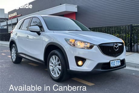 White 2012 Mazda CX-5 Wagon Maxx Sport (4X2)