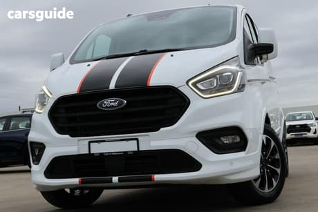 White 2020 Ford Transit Custom Van 320S Sport (Swb)