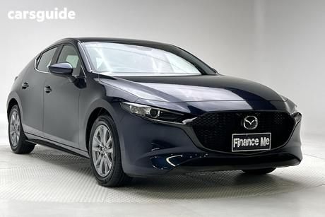 Blue 2024 Mazda 3 Hatchback G20 Pure