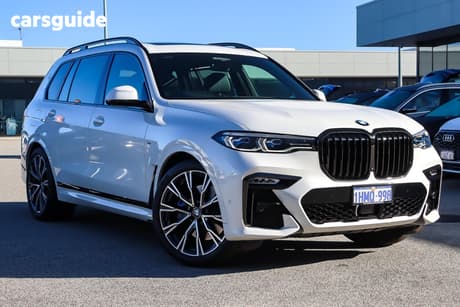 White 2021 BMW X7 Wagon M50I