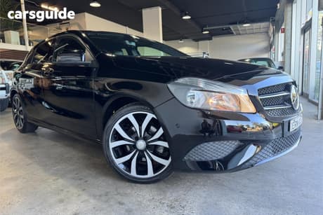 Black 2015 Mercedes-Benz A180 Hatchback Be