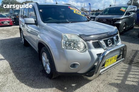 Silver 2011 Nissan X-Trail Wagon St (4X4)