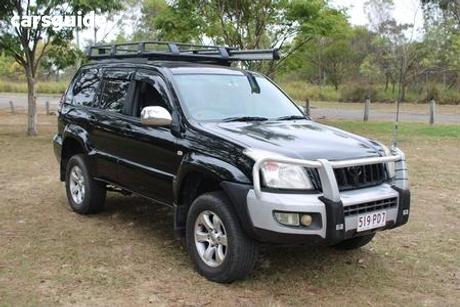 Black 2004 Toyota Landcruiser Prado SUV GXL 4X4