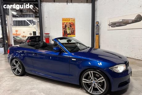 Blue 2012 BMW 1 Convertible 135I M SPORT R