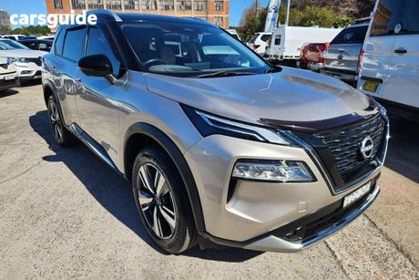 Silver 2023 Nissan X-Trail Wagon Ti (4Wd) E-Power (Hybrid)