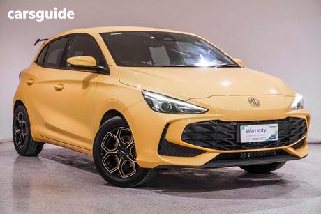 Yellow 2024 MG MG3 Hatchback Excite