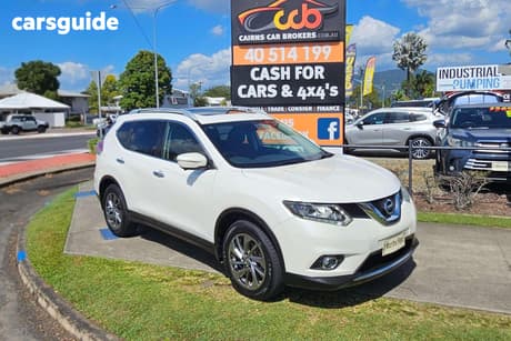 White 2015 Nissan X-Trail Wagon Tl (Fwd)