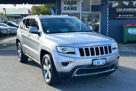 Silver 2014 Jeep Grand Cherokee Wagon Limited (4X4)