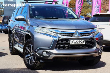 Grey 2016 Mitsubishi Pajero Sport Wagon Gls (4X4) 7 Seat