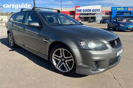 Grey 2011 Holden Commodore Sportswagon Sv6