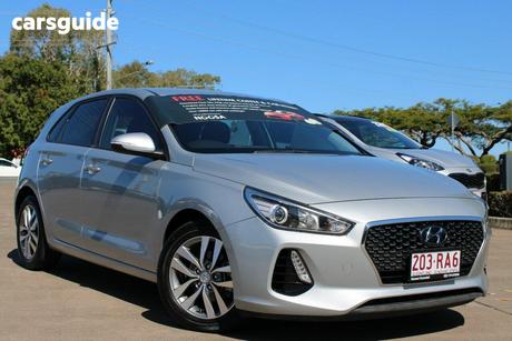 Silver 2020 Hyundai I30 Hatchback Active 1.6 Crdi