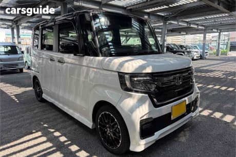 White 2021 Honda N BOX Commercial HONDA SENSING, ADAPTIVE CRUISE CONTROL, POWER SLIDING DOOR