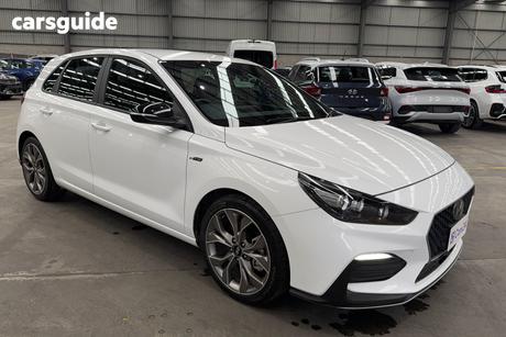 White 2023 Hyundai I30 Hatchback N Line