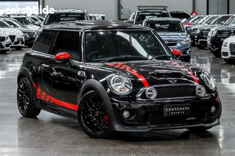 Black 2013 Mini Hatch Hatch JOHN COOPER WORKS F