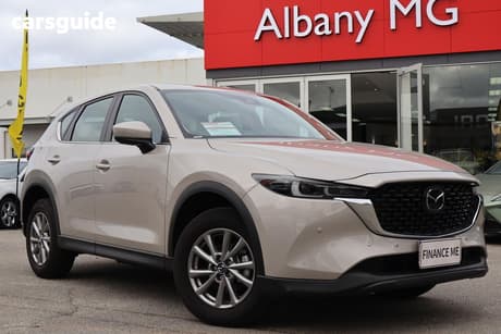 Silver 2025 Mazda CX-5 Wagon G25 Maxx Sport (Fwd)